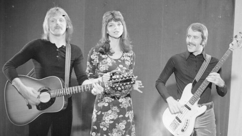 Zespół "2 plus 1" podczas występu w 1972 roku