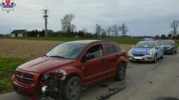 Uderzył w bariery i poszedł spać