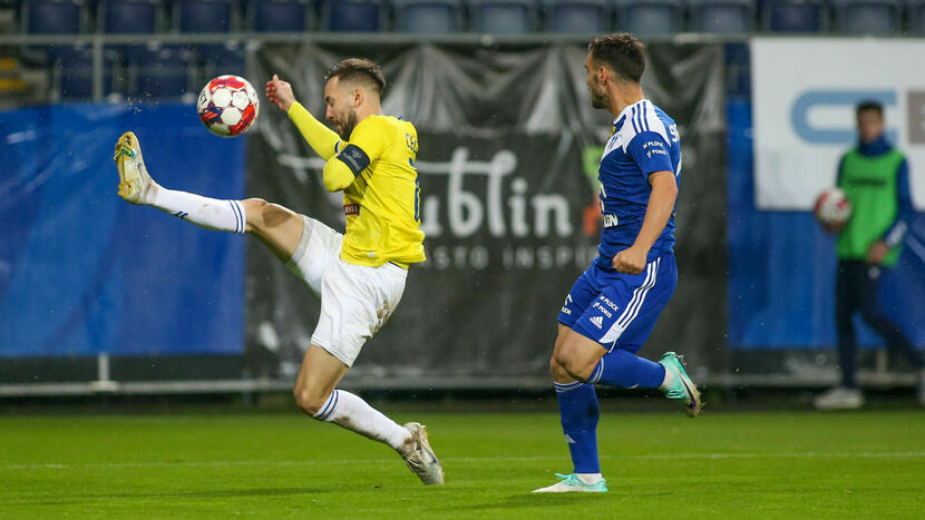 Piotr Ceglarz w ten sposób, w meczu z Wisłą Płock zdobył gola na 1:0