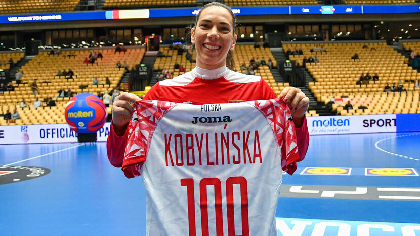 Monika Kobylińska z Niemkami rozegrała swój setny mecz w kadrze