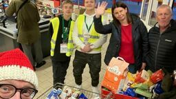 Ubiegłoroczna akcja zorganizowana przed Bożym Narodzeniem zaowocowała zgromadzeniem bardzo wielu produktów żywnościowych, które potem trafiły do potrzebujących