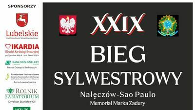 31 grudnia w Nałęczowie odbędzie się XXIX. Bieg Sylwestrowy Nałęczów-Sao Paulo