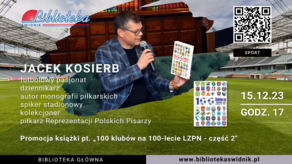 Pasjonat piłki nożnej ze Świdnika będzie prezentować swoją nową książkę