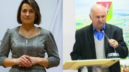 Aneta Karpiuk i Józef Kuropatwa