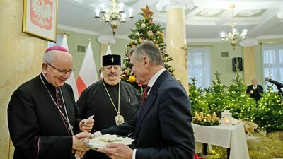 Przedświąteczne spotkanie pod znakiem zmiany. Ostatni taki opłatek u wojewody