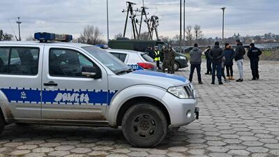 Działania służb w miejscowości Wożuczyn-Cukrownia