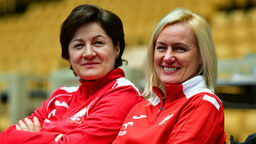 Monika Marzec (z lewej)