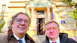 Prof. Robert Rejdak i Prof. Andrij Zimenkowski