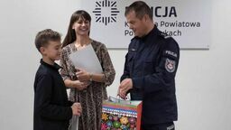 12-latek dostał list gratulacyjny za swoją postawę