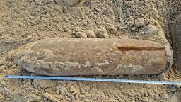 Duży niewybuch z kopalni piasku znaleziony w powiecie bialskim