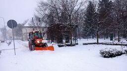 Zamość: Służby weszły w ostatnią fazę odśnieżania