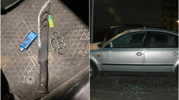 Bez powodu walił w samochody maczetą