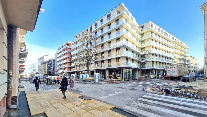 Utrudnienia w tej części Śródmieścia są związane z budową apartamentowców w rejonie ulic Wieniawskiej i Jasnej