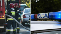 Strażacy i policjanci musieli wiele razy interweniować w minione święta  
