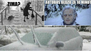 Nasza zima... śmieszna. Zimowe memy na poprawę humoru