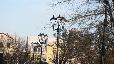 W centrum Białej Podlaskiej trwa wymiana lamp 