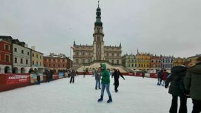 Lodowisko w Zamościu otwarto 6 grudnia. Będzie działało w określonych godzinach także w okresie świąteczno-noworocznym