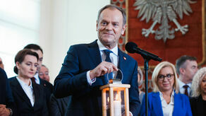 Donald Tusk składa życzenia świąteczne. Mówi o swoich przeciwnikach