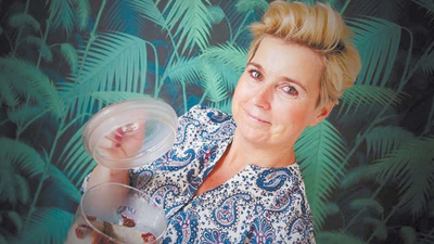 Agnieszka Filiks i jej rosół z pielmieni i rydzami 