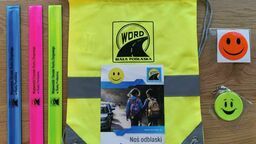 Już w grudniu bialski WORD rozdał 20 tys. elementów odblaskowych