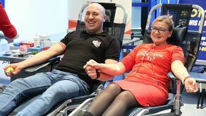 Krew się lała aż miło. Honorowo oddali 45 litrów