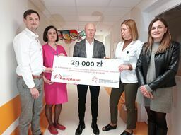 Tysiące dla jednego z oddziałów Uniwersyteckiego Szpitala Dziecięcego