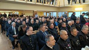 W uroczystości w kopalnianej cechowni wzięło udział ponad 200 górników