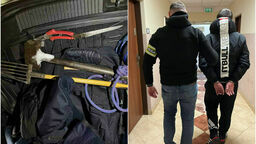 Groził że się zabije. Zaatakował policjantów widłami