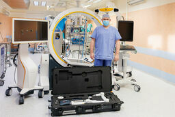 Nowoczesny sprzęt dla neurochirurgii szpitala przy ul. Jaczewskiego