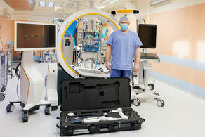 Nowoczesny sprzęt dla neurochirurgii szpitala przy ul. Jaczewskiego