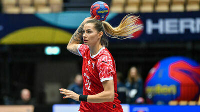 Aleksandra Rosiak podczas ostatnich mistrzostw świata piłkarek ręcznych