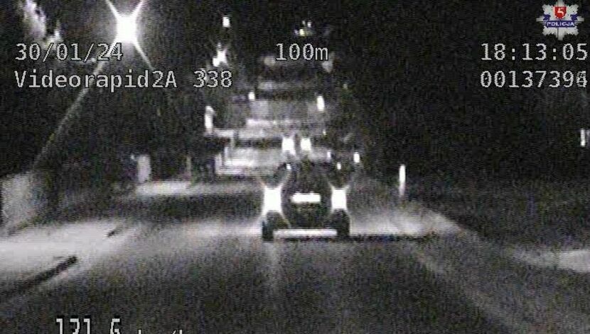 Policyjny videorejestrator dokładnie udokumentował przewinienia 39-letniego kierowcy