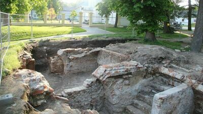 Badania archeologiczne w miejscu dawnej oranżerii