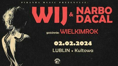 Muzyczny mrok w Kultowej Klubokawiarni. Zagrają: Wij, Narbo Dacal i WielkiMrok