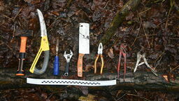 To narzędzia, którymi podczas włamań posługiwał się 32-latek