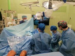 Lubelscy ortopedzi w trakcie rekonstrukcji nerwu łokciowego