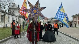 Prowadziła ich gwiazda -  przez Zamość