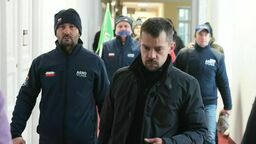 Działacze Agrounii przyjechali na spotkanie z wojewodą 1 grudnia 2022 roku 