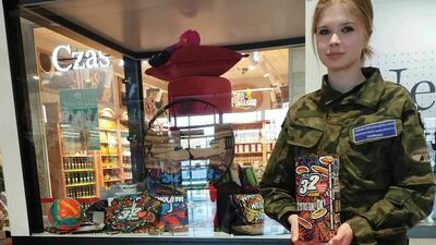 Kiermasz orkiestrowych gadżetów ruszył w Galerii Twierdza w Zamościu w poniedziałek