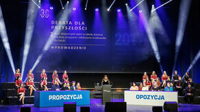 Motywem przewodnim debaty była idea dialogu, rzeczowej wymiany zdań i porozumienia 