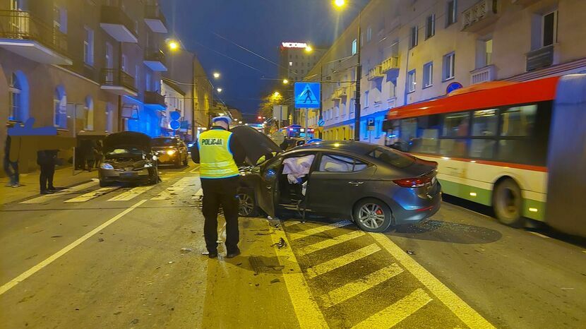 Do wypadku na ulicy Narutowicza doszło dzisiaj ok. godz. 15.30