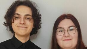 Zuzanna i Szymon - pomysłodawcy projektu "Presja to nie depresja"