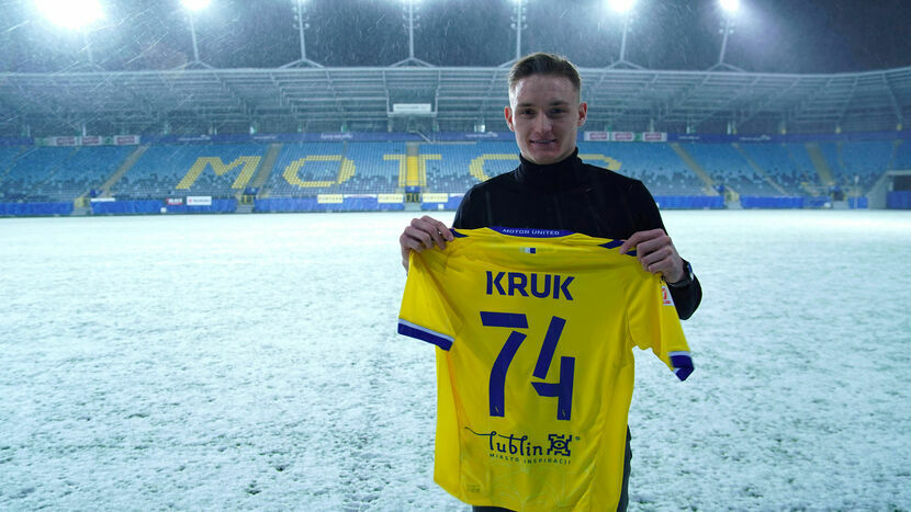 Kamil Kruk oficjalnie jest już nowym piłkarzem Motoru. Do Lublina przenosi się z ekstraklasowego Zagłębia Lubin
