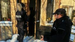 Policjanci dbają o potrzebujących