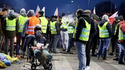 W niedzielę w Dorohusku protestowało kilka tysięcy rolników, również delegacje zagraniczne 
