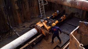 Trwa budowa rurociągu