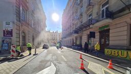 W najbliższych dniach przy ul. Wieniawskiej i Jasnej będą jeszcze trwały prace brukarskie, ale nie powinny one generować utrudnień w ruchu