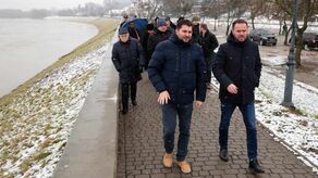 Krzysztof Komorski po sprawdzeniu przygotowań do ewentualnej fali wezbraniowej na Wiśle zapewnił, że jestemy na nią przygotowani