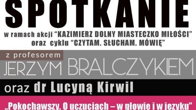 Spotkanie z Jerzym Bralczykiem