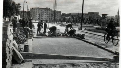 Przebudowa Al. Racławickich przed wojną i podczas okupacji hitlerowskiej